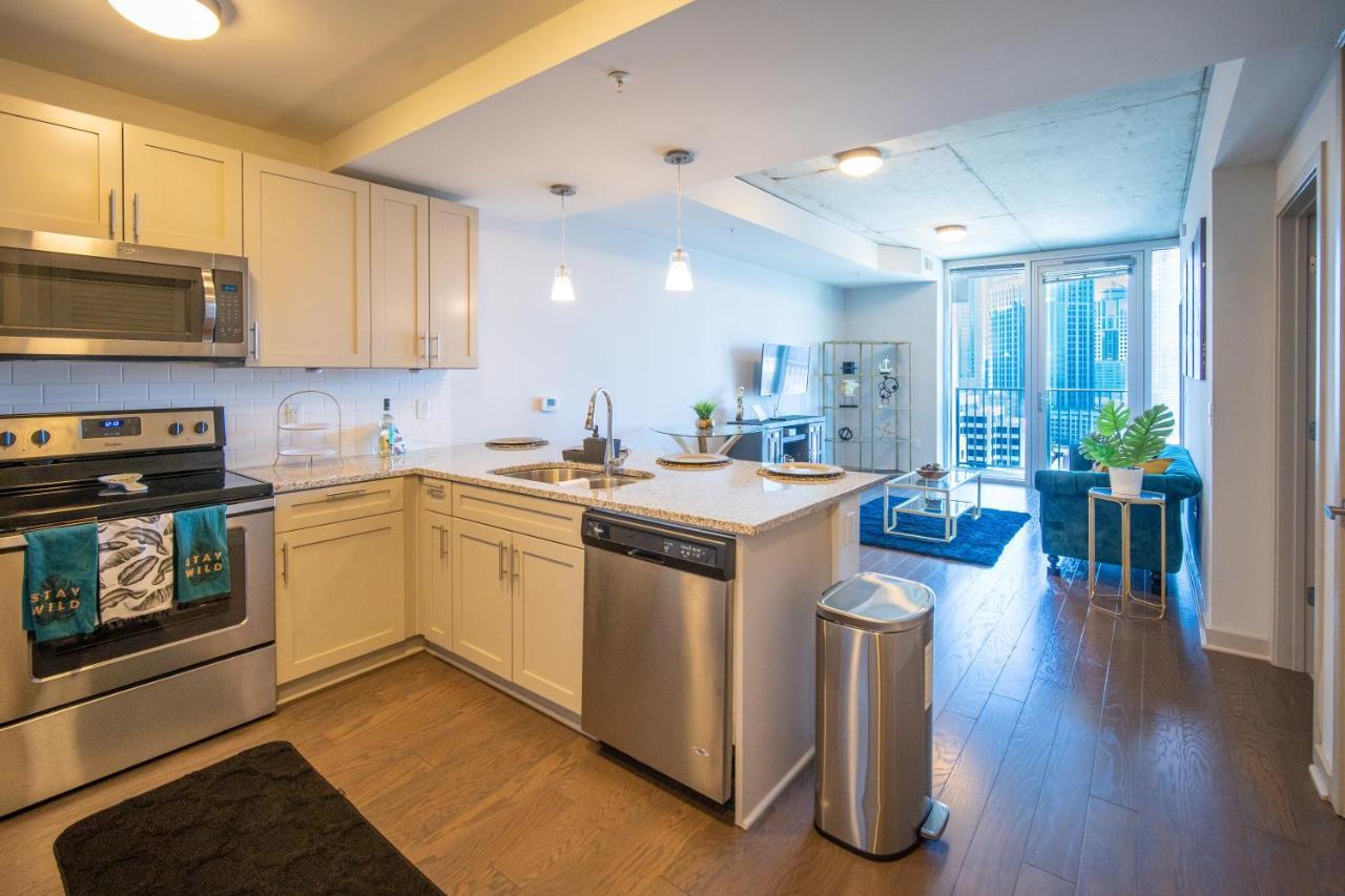 1Bd Nestled Uptown Apartment Charlotte Bagian luar foto